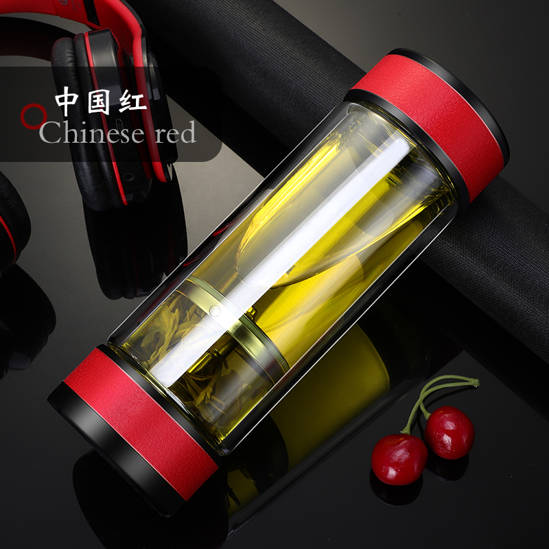 高端泡茶師雙層玻璃杯禮盒套裝