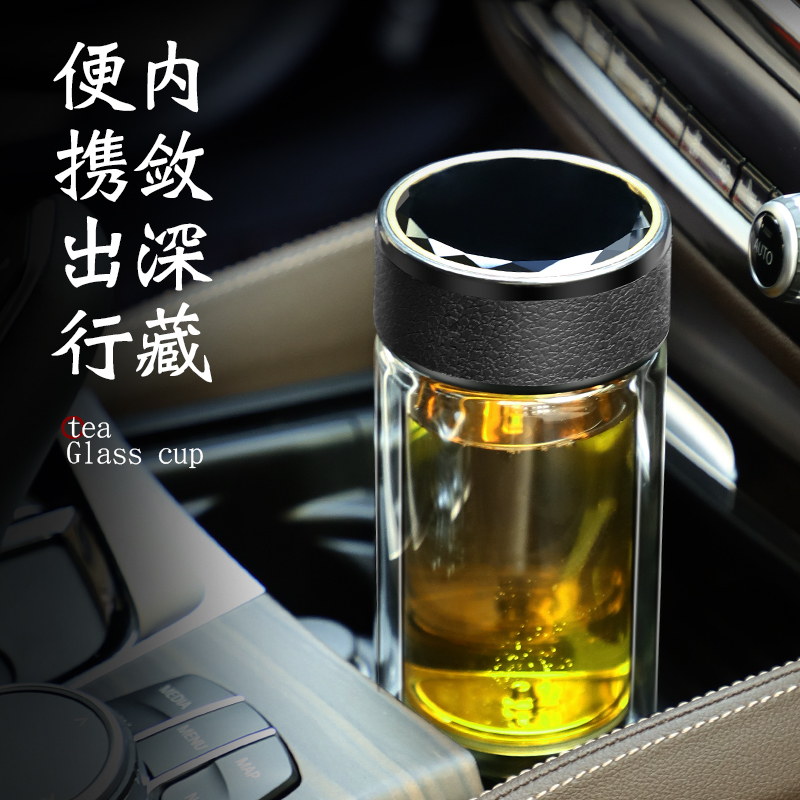 高端泡茶師雙層玻璃杯禮盒套裝