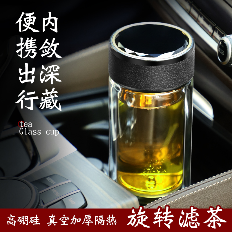 高端泡茶師雙層玻璃杯禮盒套裝