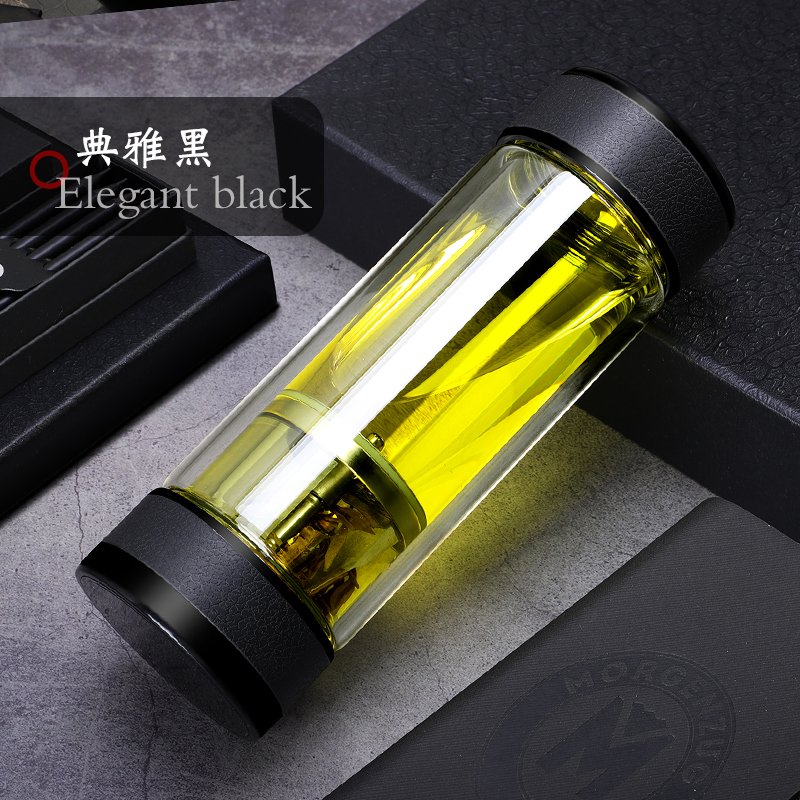 高端泡茶師雙層玻璃杯禮盒套裝